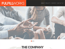 Tablet Screenshot of fulfillworks.com